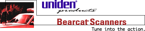 Uniden Bearcat Scanners Website
